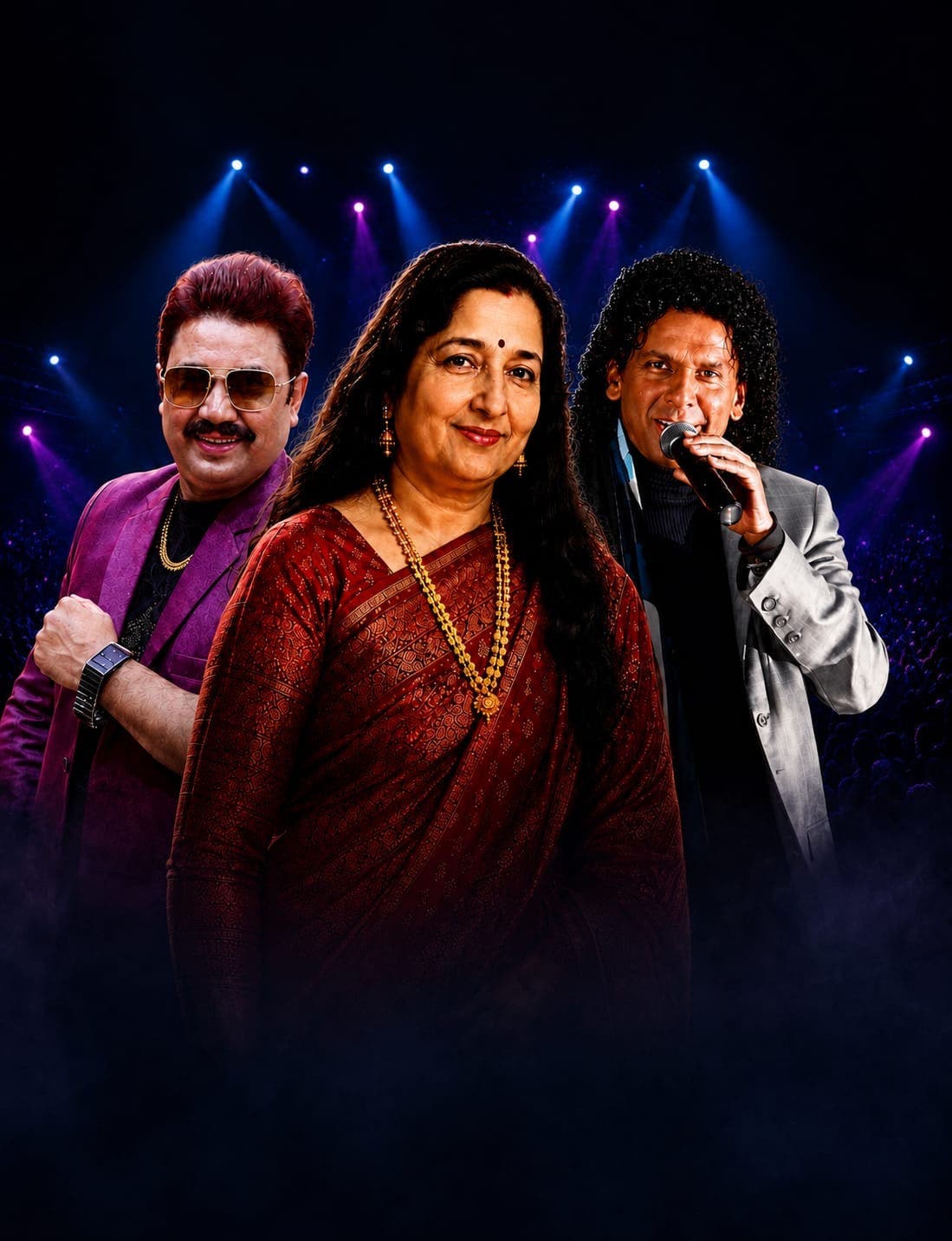Anuradha Paudwal and Vinod Rathod Live in Qatar 2026